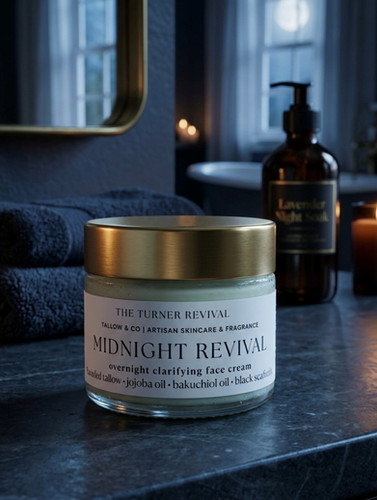 Midnight Revival Overnight Clarifying Face Cream | The Turner Revival