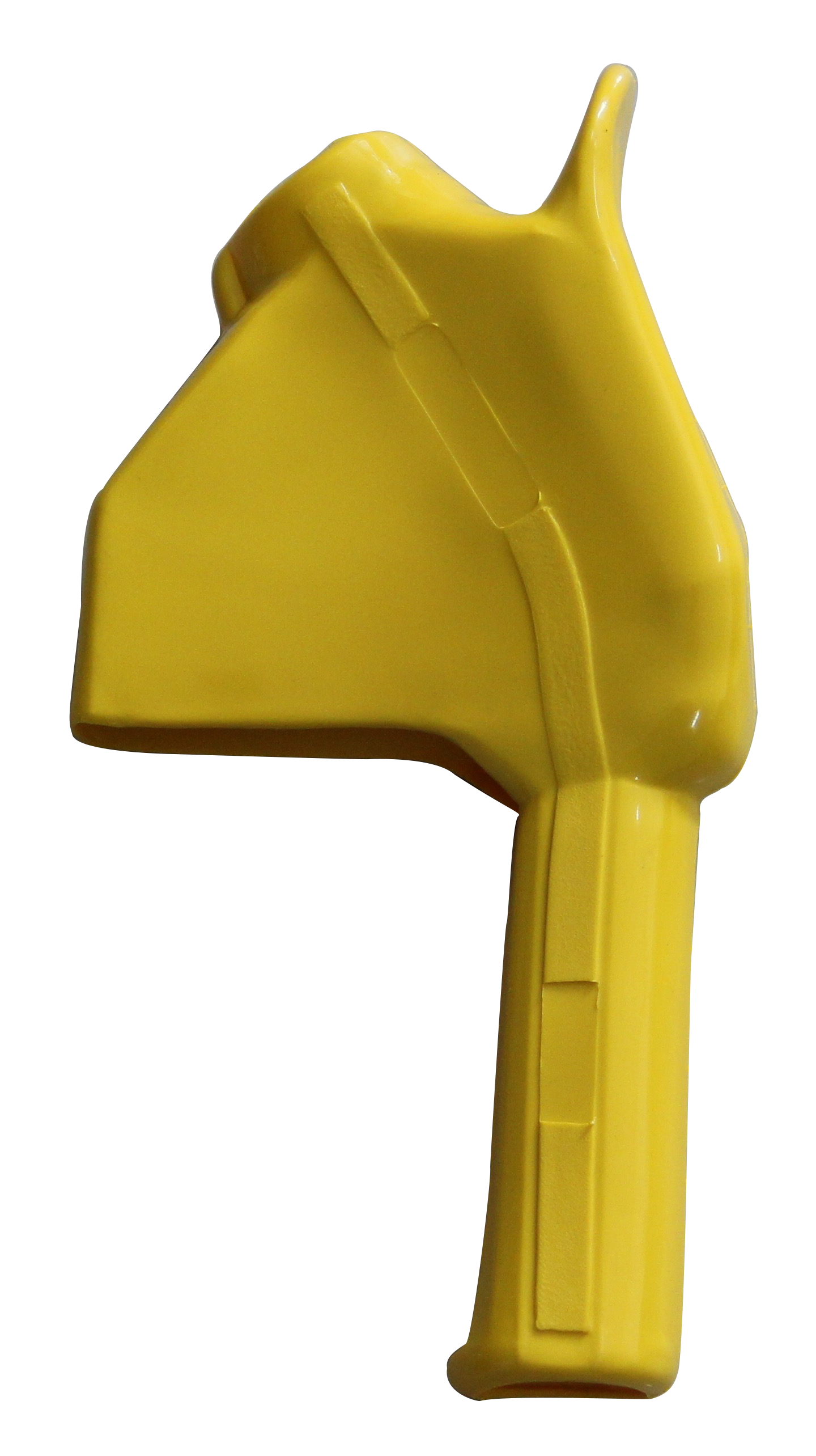 Capa p/ Bico de Abastecimento c/ suporte Amarelo