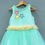 Thumbnail: White Shimmer and Aqua Net Overlay Dress