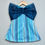 Thumbnail: Knitted Striped Dress with Big Organza Bow
