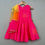 Thumbnail: Bandhni Printed Pink Dress with Multicoloured Attached Dupatta