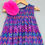 Thumbnail: Multicolour Pleated Crush Chevron Dress
