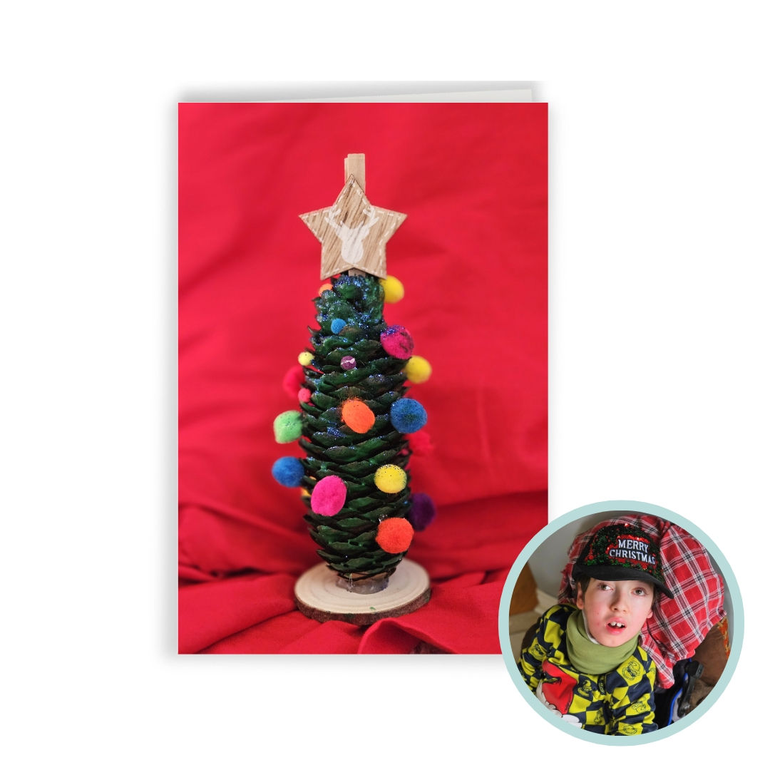 Sebastian's Pinecone Sparkle Tree