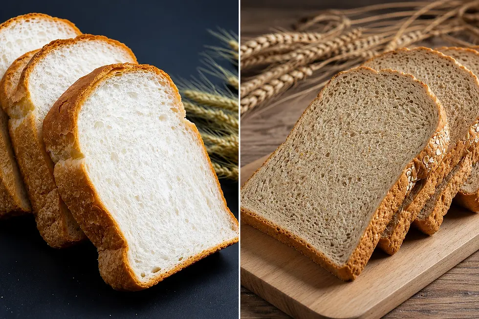White Bread vs Whole Wheat Bread