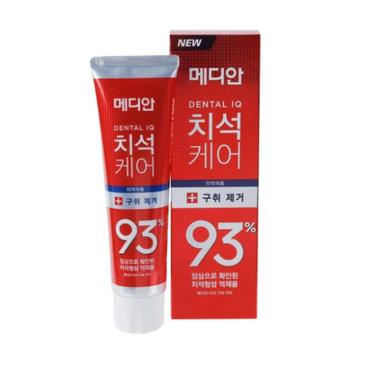 [Median] Освежающая зубная паста с цеолитом Dental IQ 93% Remove Bad Breath