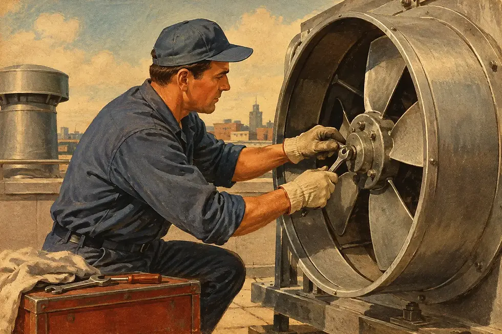Exhaust Fan Maintenance That Prevents Downtime