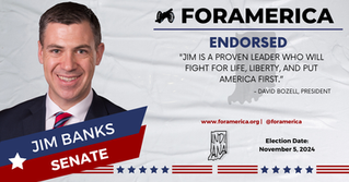 ForAmerica Endorses Rep. Jim Banks for U.S. Senate