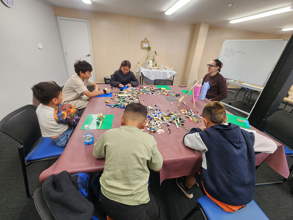 Lego Club at Pou Whakaaro