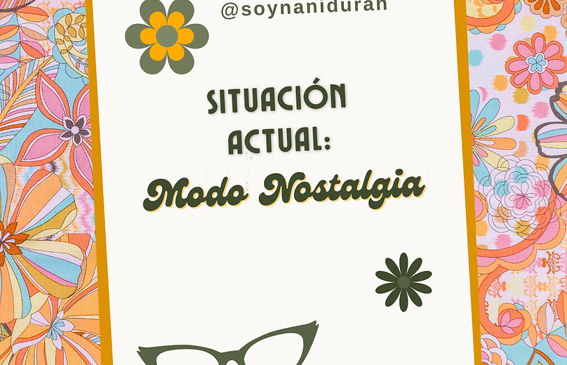 🌼 MODO NOSTALGIA
Cuando el corazón viaja a casa sin pedir permiso