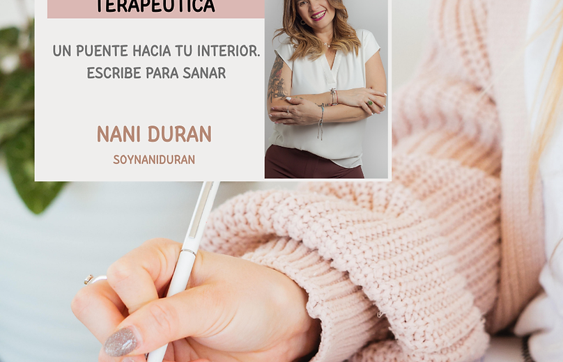 La escritura terapéutica: un puente hacia tu interior. Escribe para sanar.
