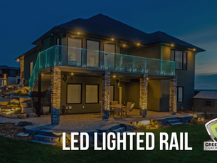 Green Shield Deck Builders Unveils Integrated LED Lighted Rail