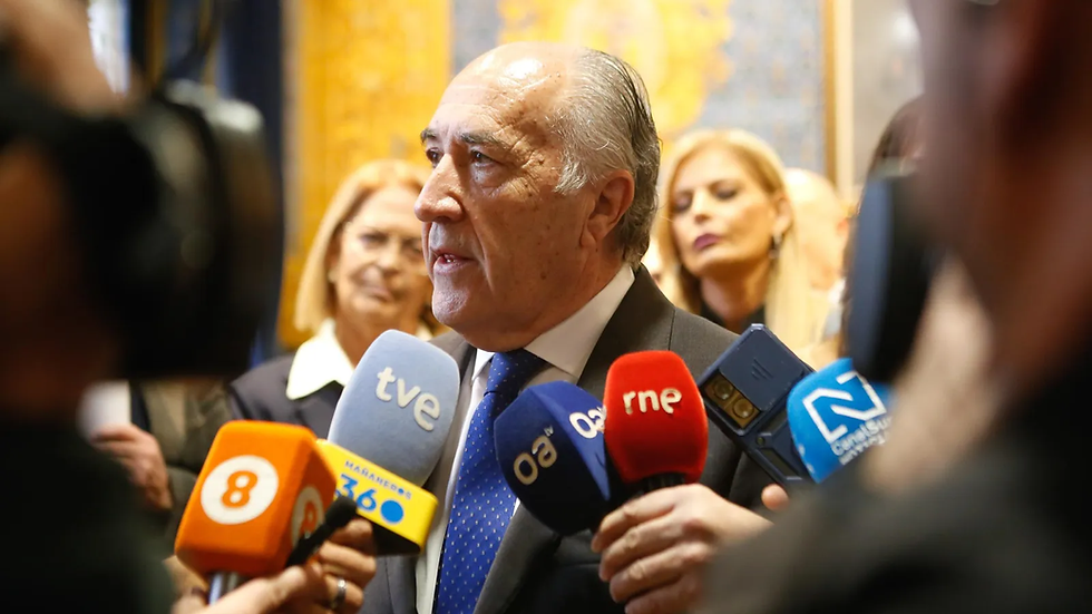 Landaluce se querella contra Alvise Pérez por coacciones, amenazas y acoso