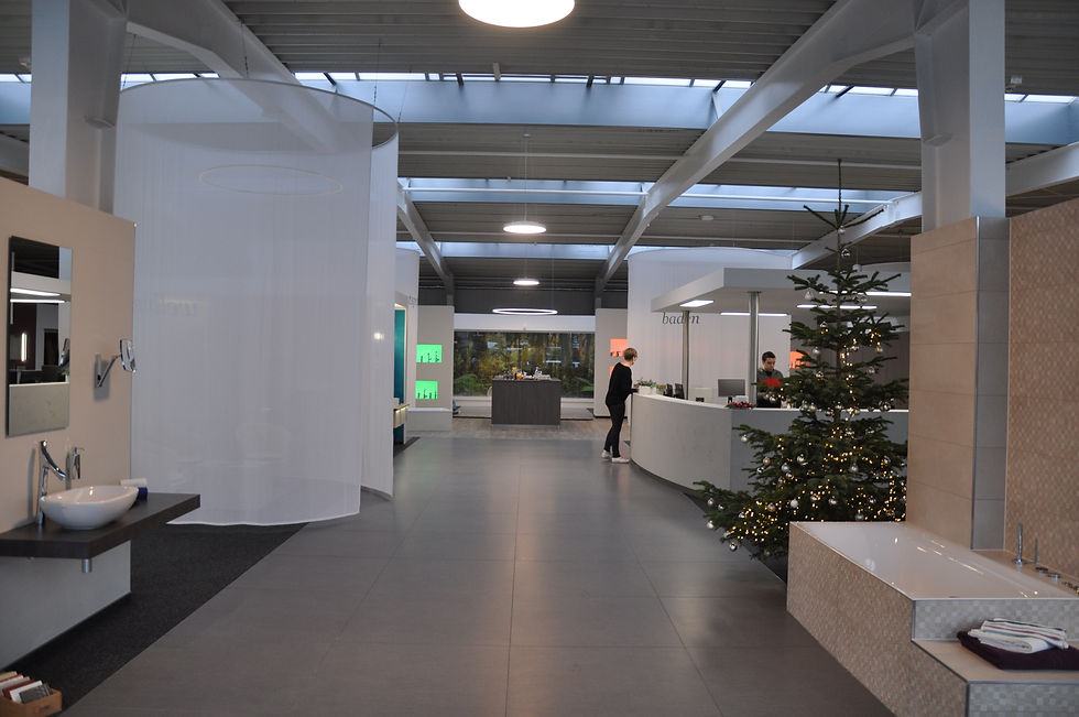 Bäder Ausstellung von Innen
