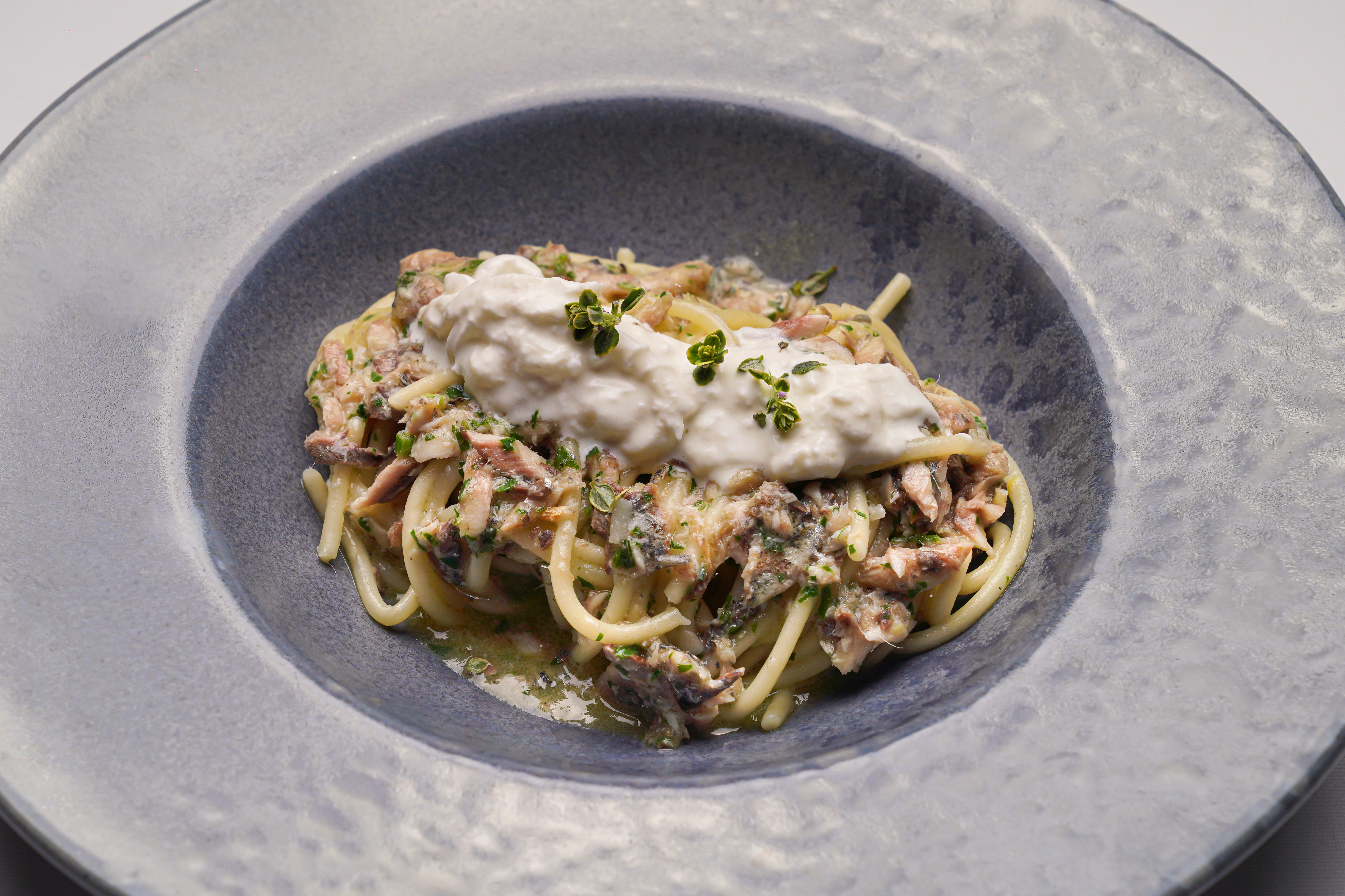 Un piatto della cucina Blu Oltremare