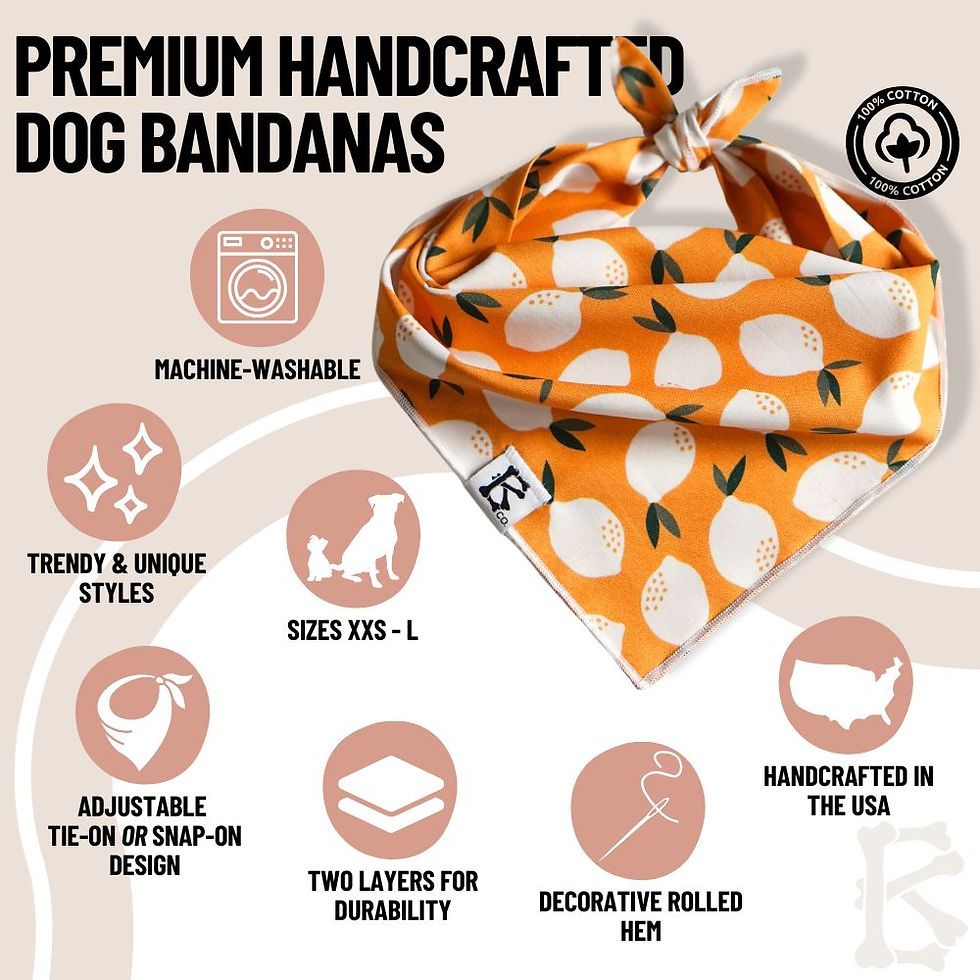 Thumbnail: "Lemon Zest" Bandana