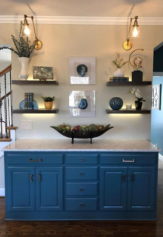 Remodel done by K2Workshops, an interior remodeling company serving the Kansas City area.