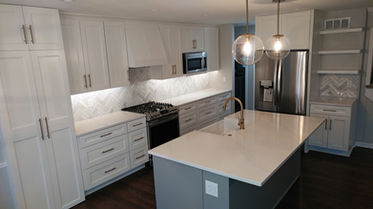 Kitchen Remodel done by K2Workshops, an interior remodeling company serving the Kansas City area.