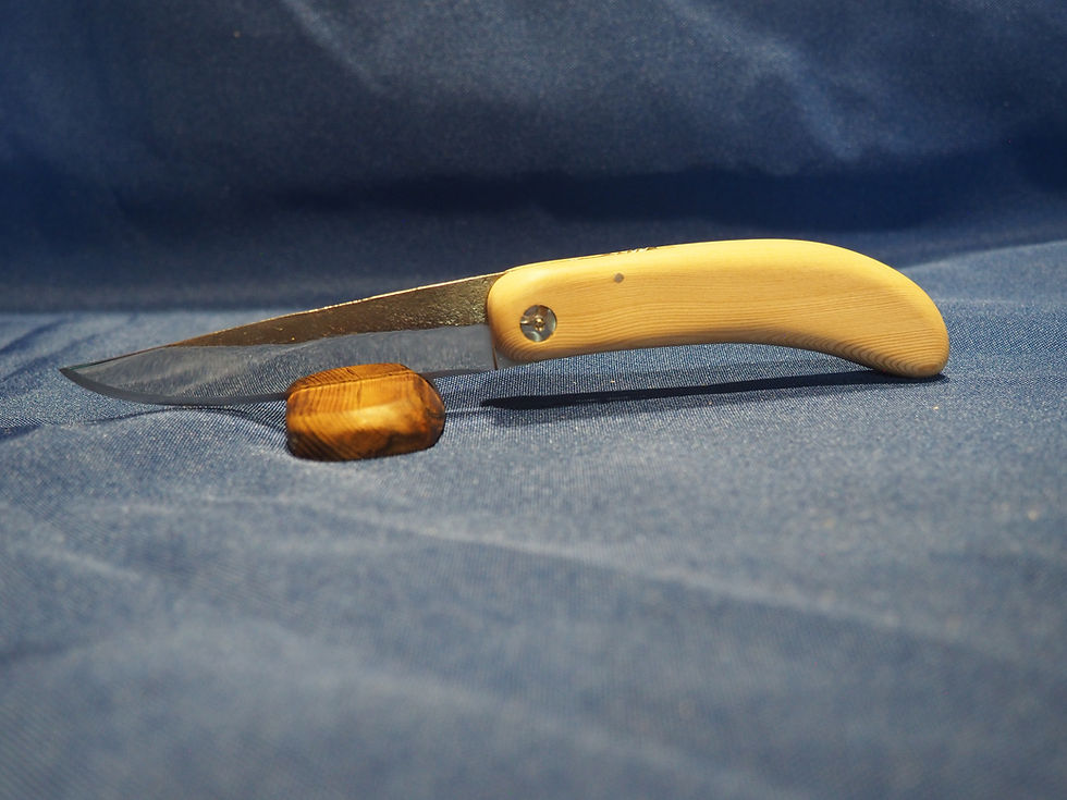 Miniature : Couteau pliant mélèze