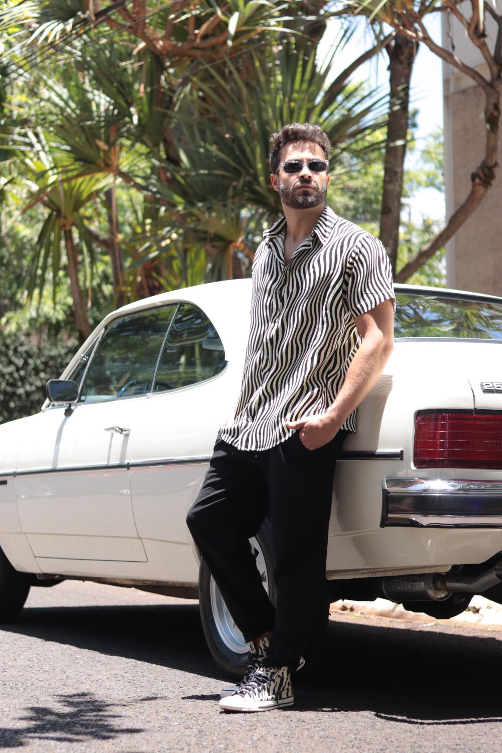 Camisa peb afo viscolinho