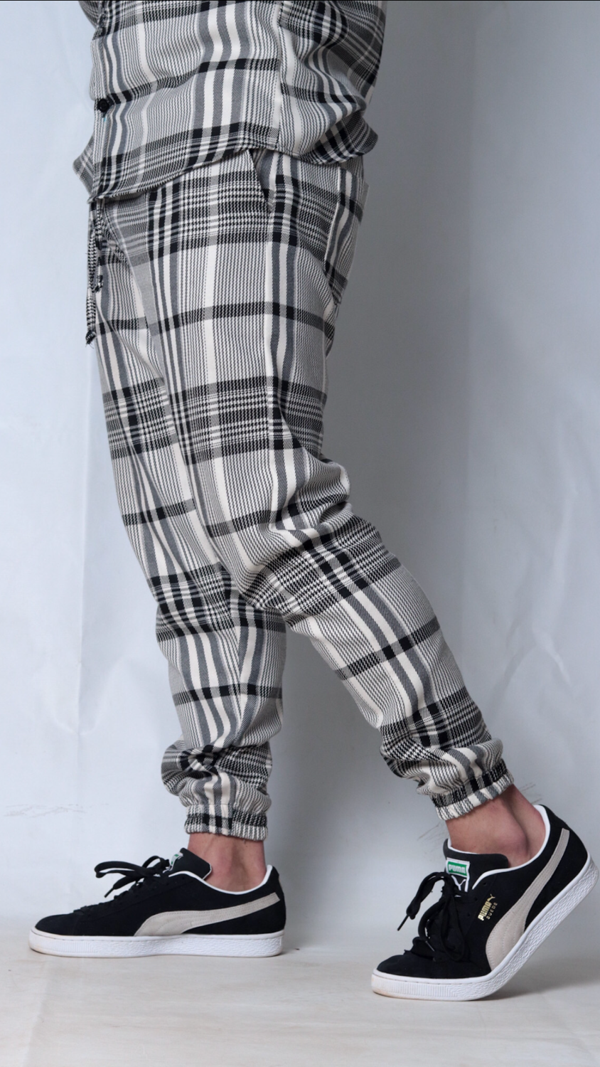 Miniatura: Calça jogger xadrez PB AFO