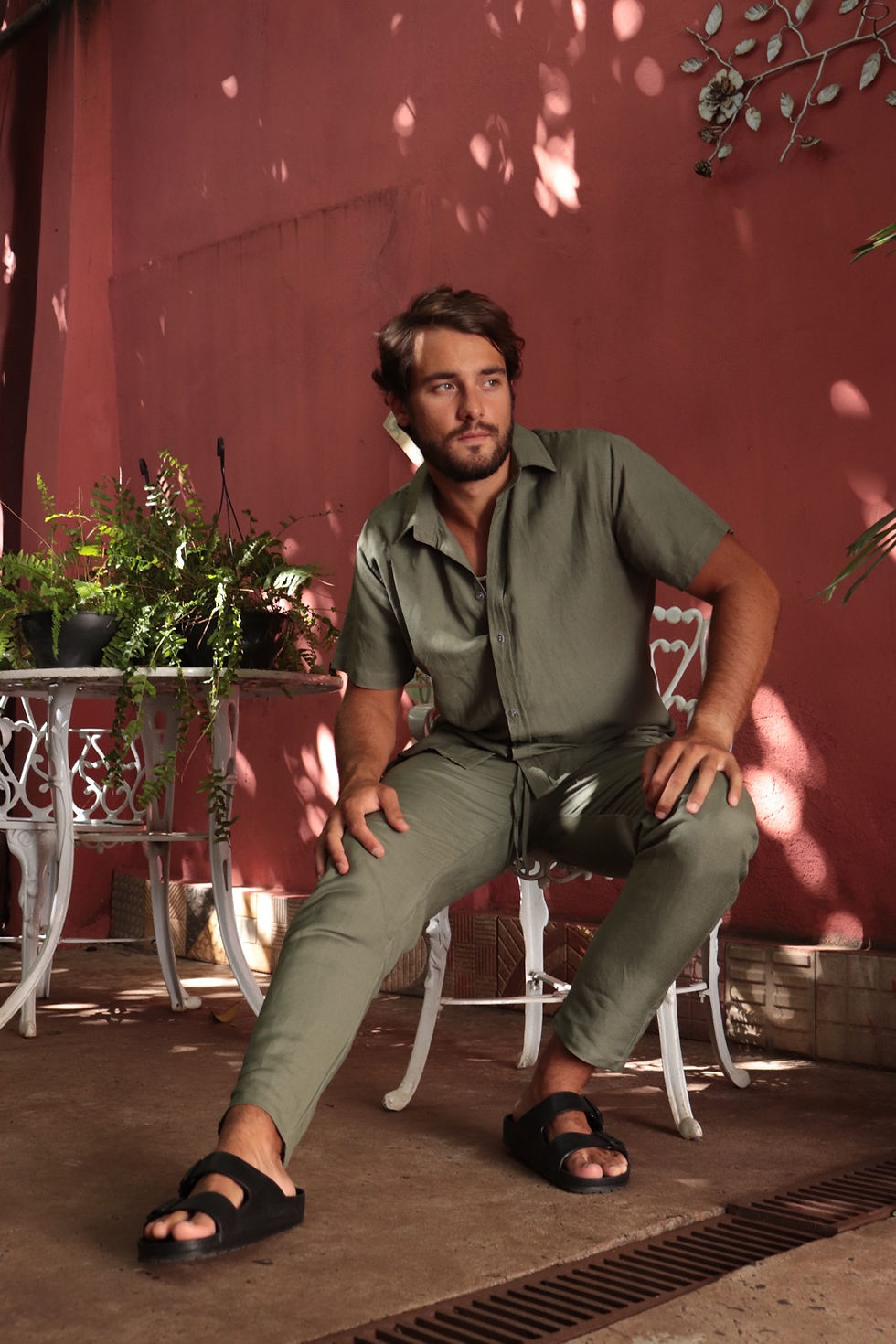 Miniatura: Camisa linho green 