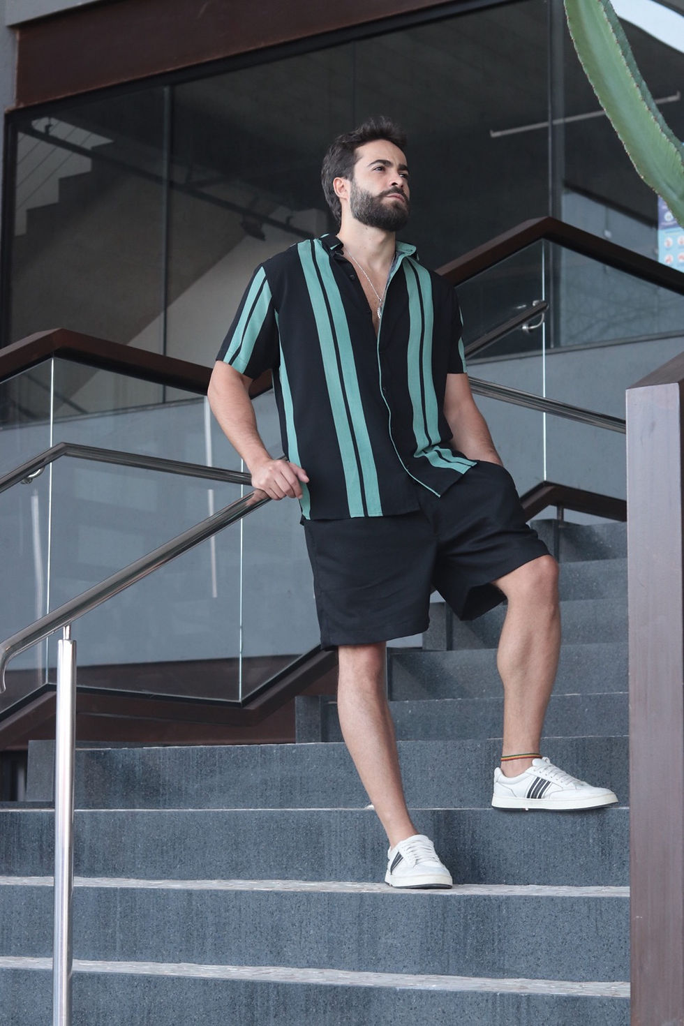 Miniatura: Camisa stripes afo