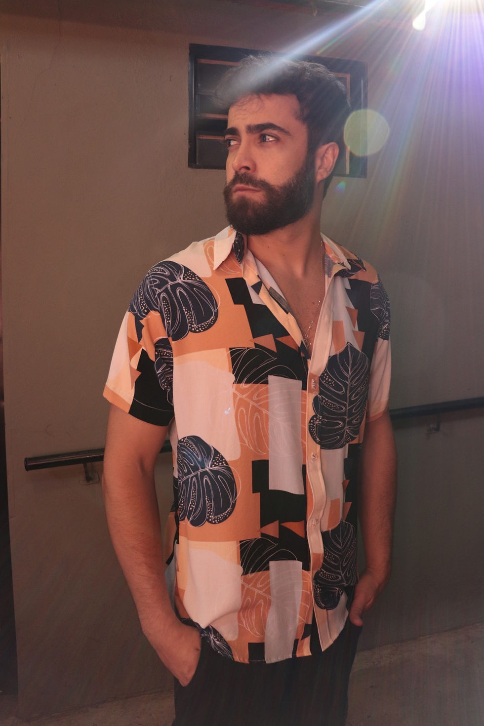 Miniatura: Camisa folhas AFO