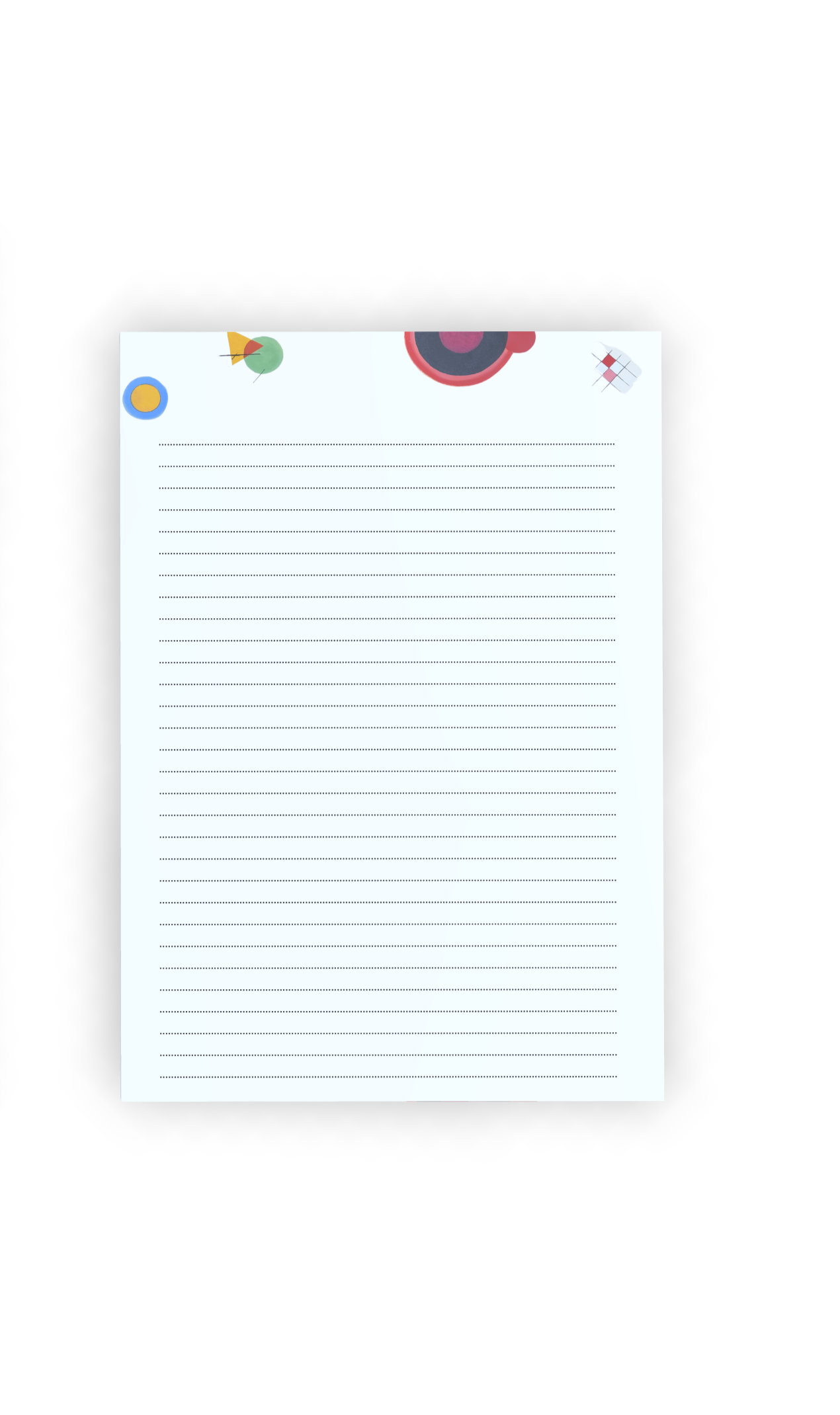 Bloco de Notas Kandinsky