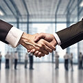 realistic human employees shaking hands.jpg