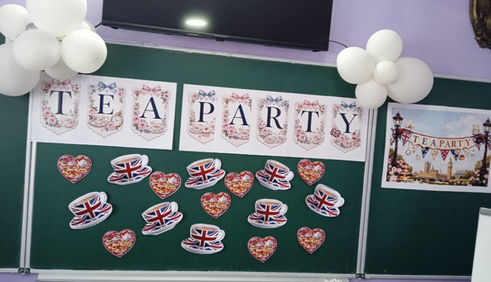 Позакласний захід з англійської мови "Tea Party"