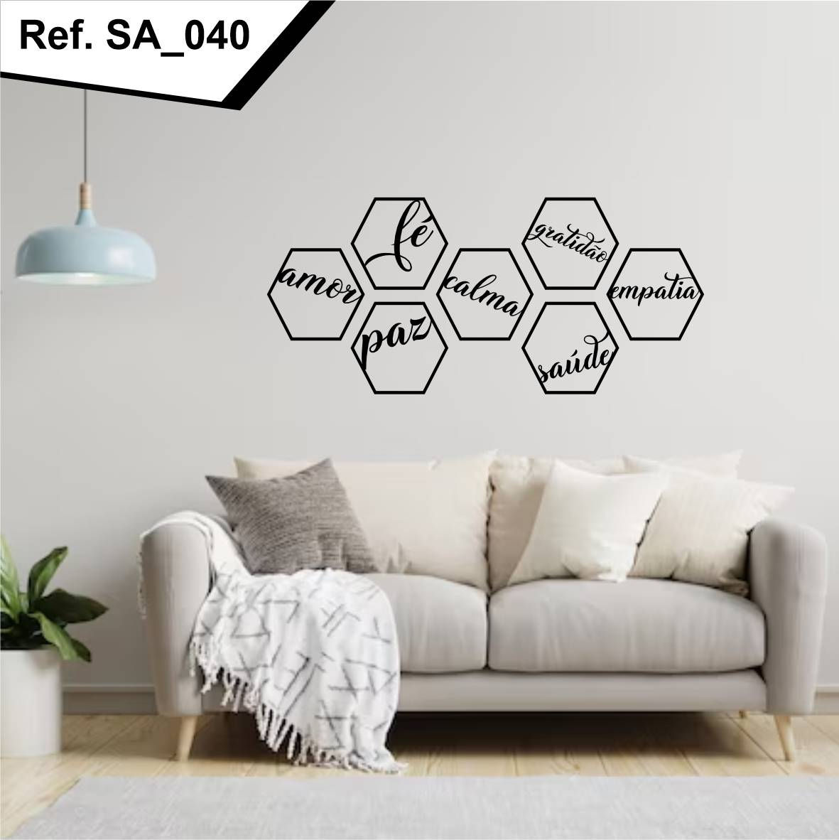 Vinil Autocolante Decorativo - SA_040