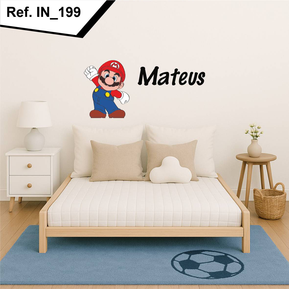 Vinil Autocolante Decorativo - IN_199