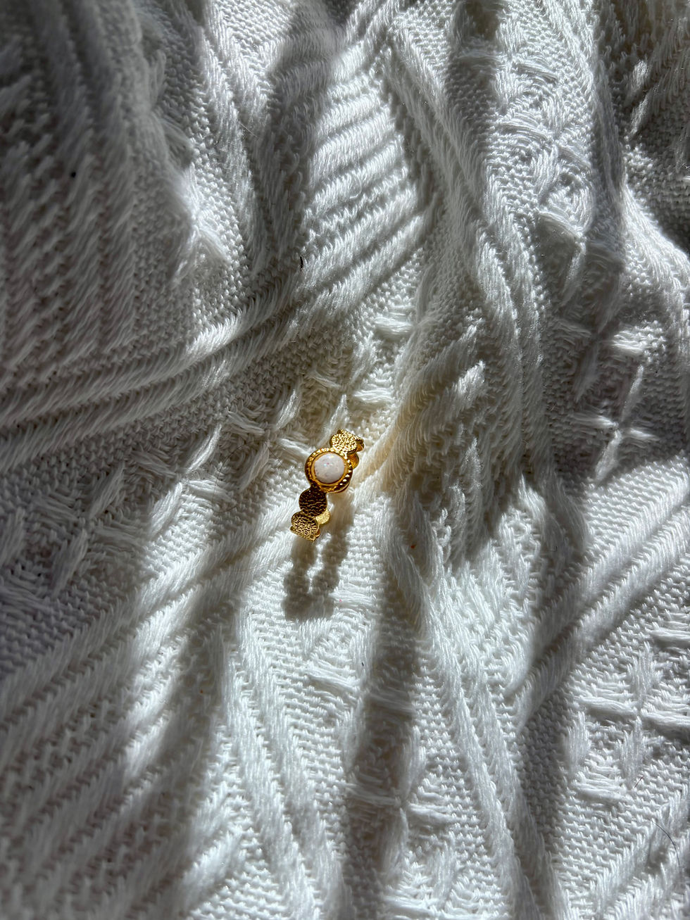 Miniature : Bague fine blanche