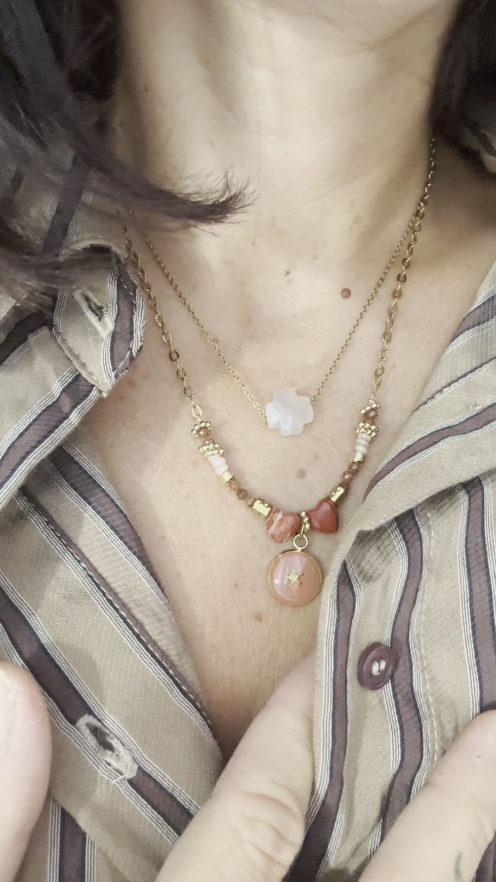 Miniature : Collier L’été indien