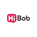 HiBob logo: communication software