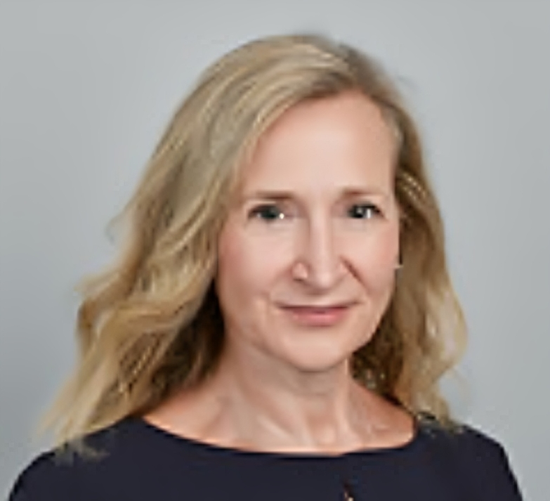 Headshot of woman with blond hair