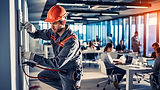 installation-plates-man-grey-uniform-orange-hard-hat-works-indoors-modern-big-office.jpg