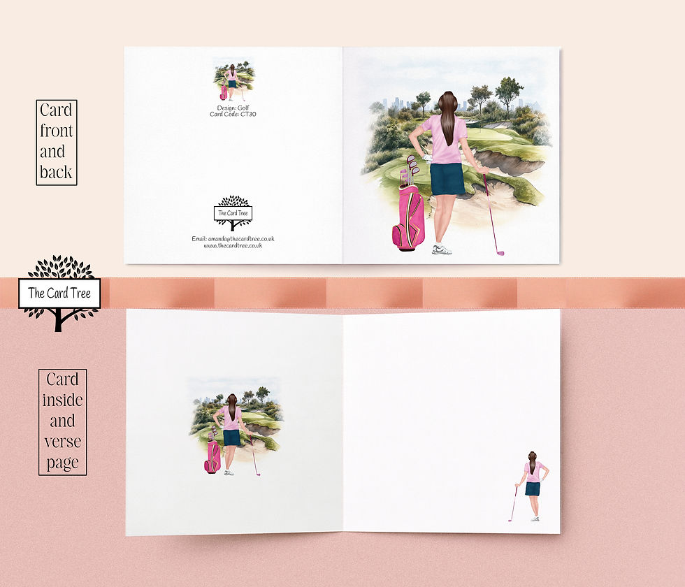 Thumbnail: Golf - Long Brown Ponytailed Woman