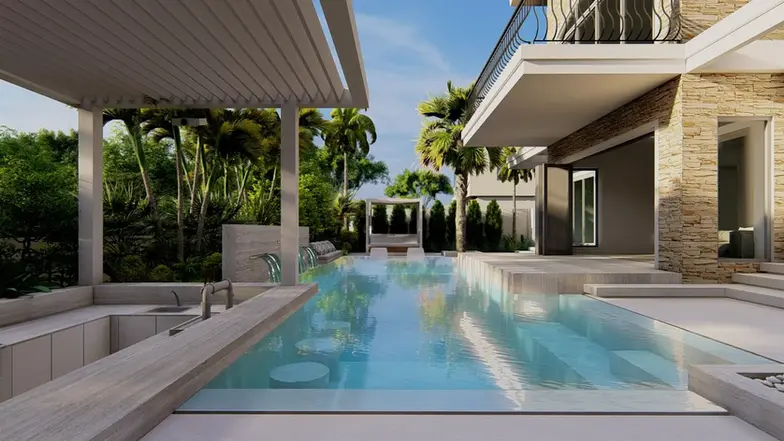 villa landscaping