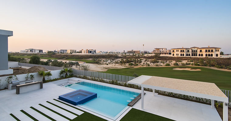 dubai hills, landscape dubai, construction dubai