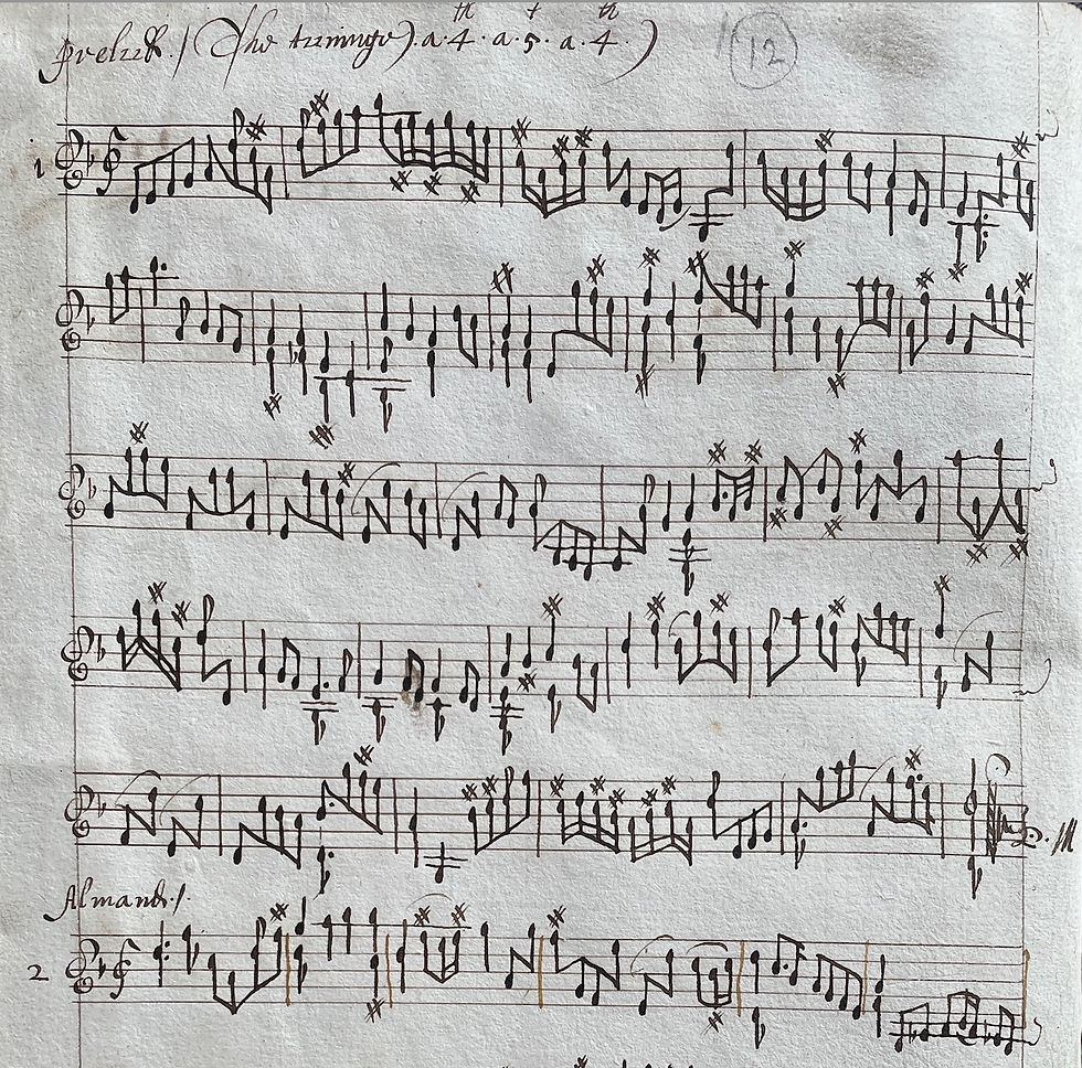 Thumbnail: Mell - Suite in D minor For Solo Violin in Scordatura Tuning - Digital Download