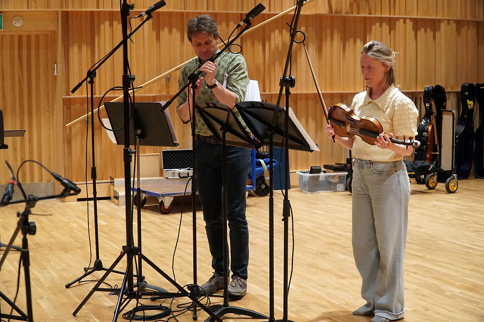 Robin Bigwood (producer), Anna Curzon (violin)