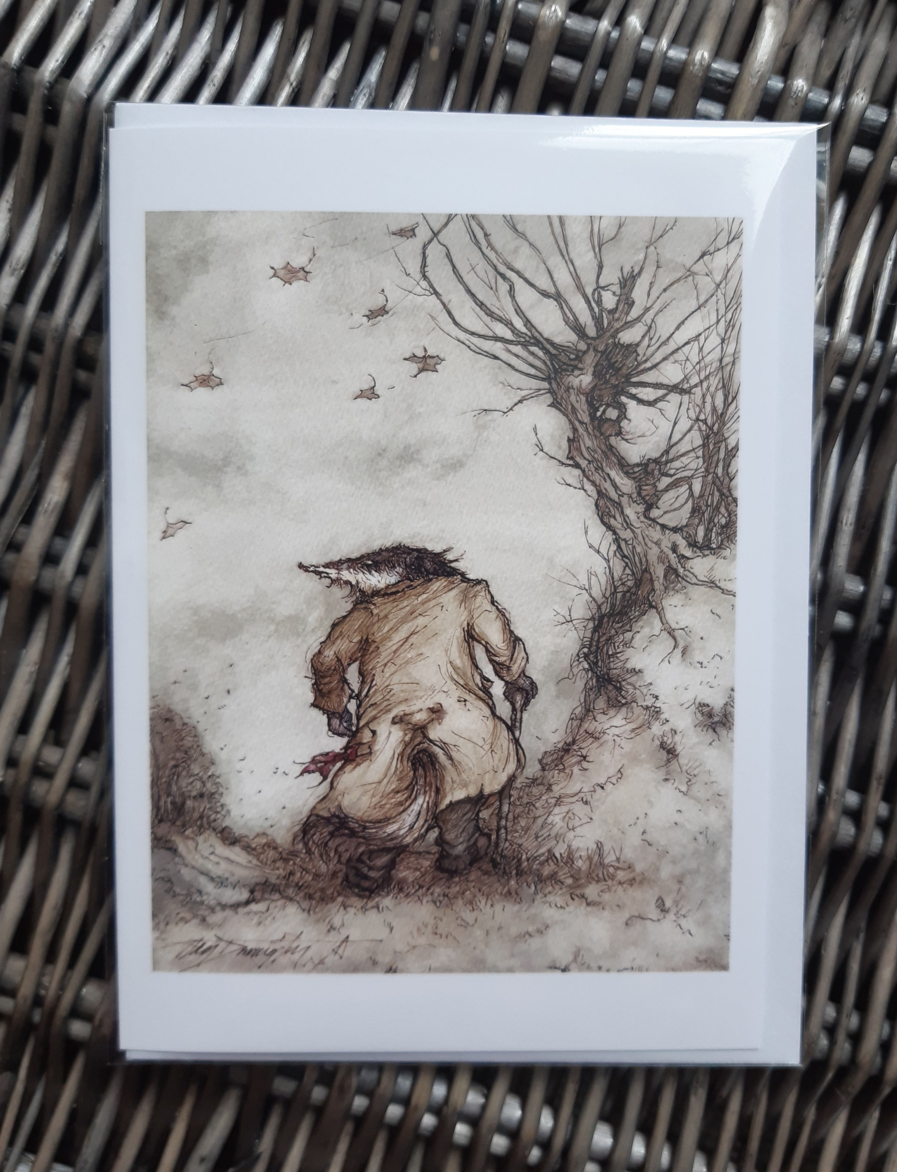 Wind in the Willows 'Any Friend Of Mine' Greeting, Birthday Card 5" x 7"