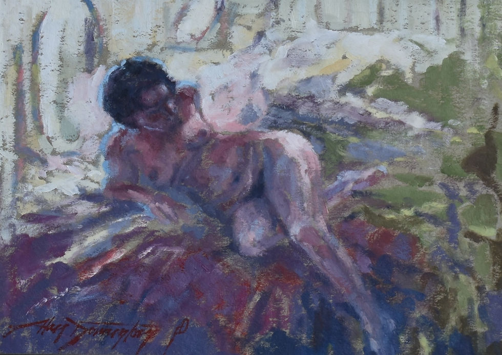 Recling Nude