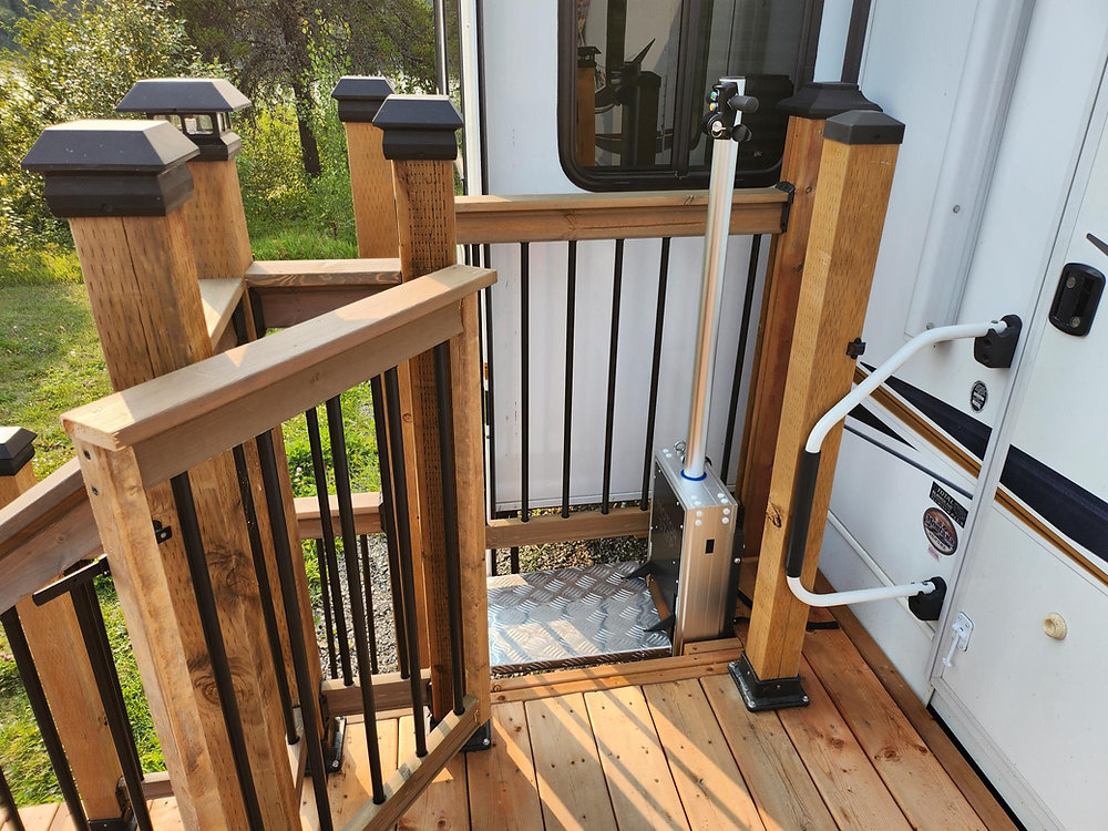 Professional Electric Step Lift Installation | Mobility & Outdoor Step ...