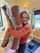 Woman hugging a Yin Mat