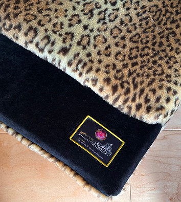 Cheetah Faux fur Yin Mat