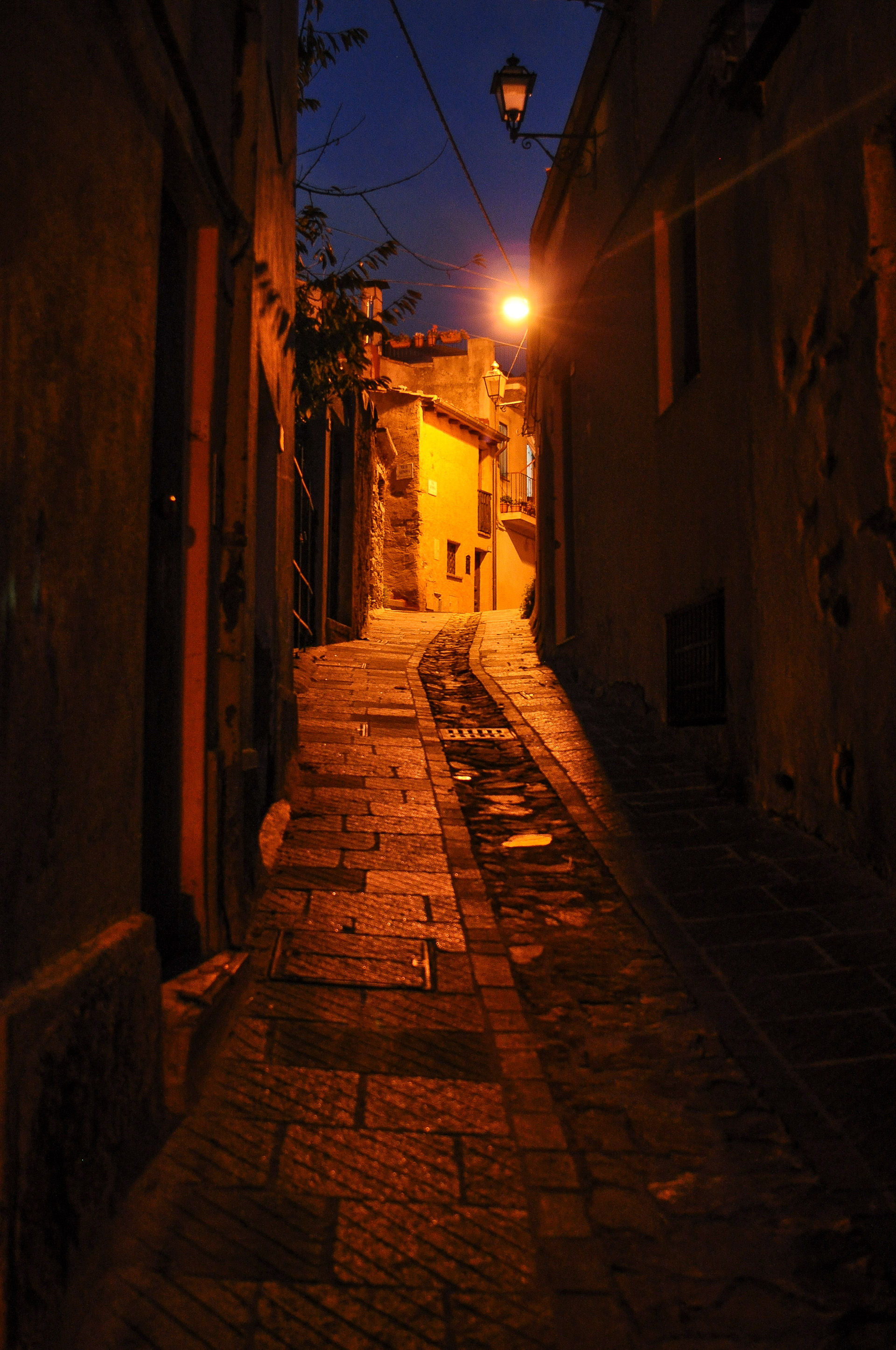 Via Del Centro Storico Di Seui