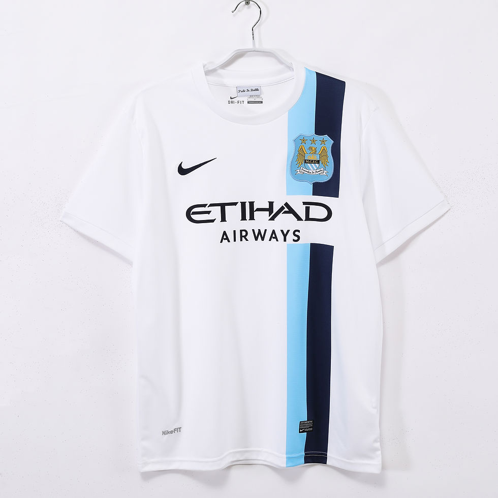 2ºEquipación retro Manchester City 2013-14