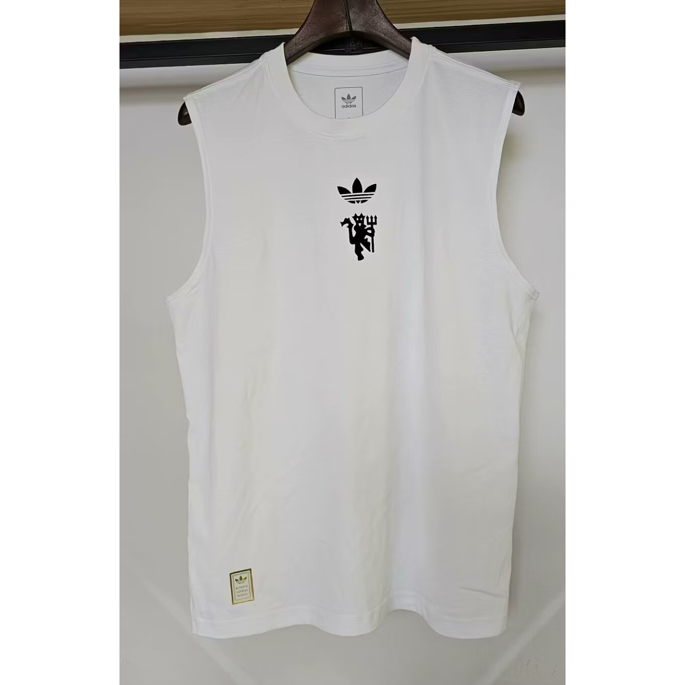 Camiseta de tirantes algodón Manchester United